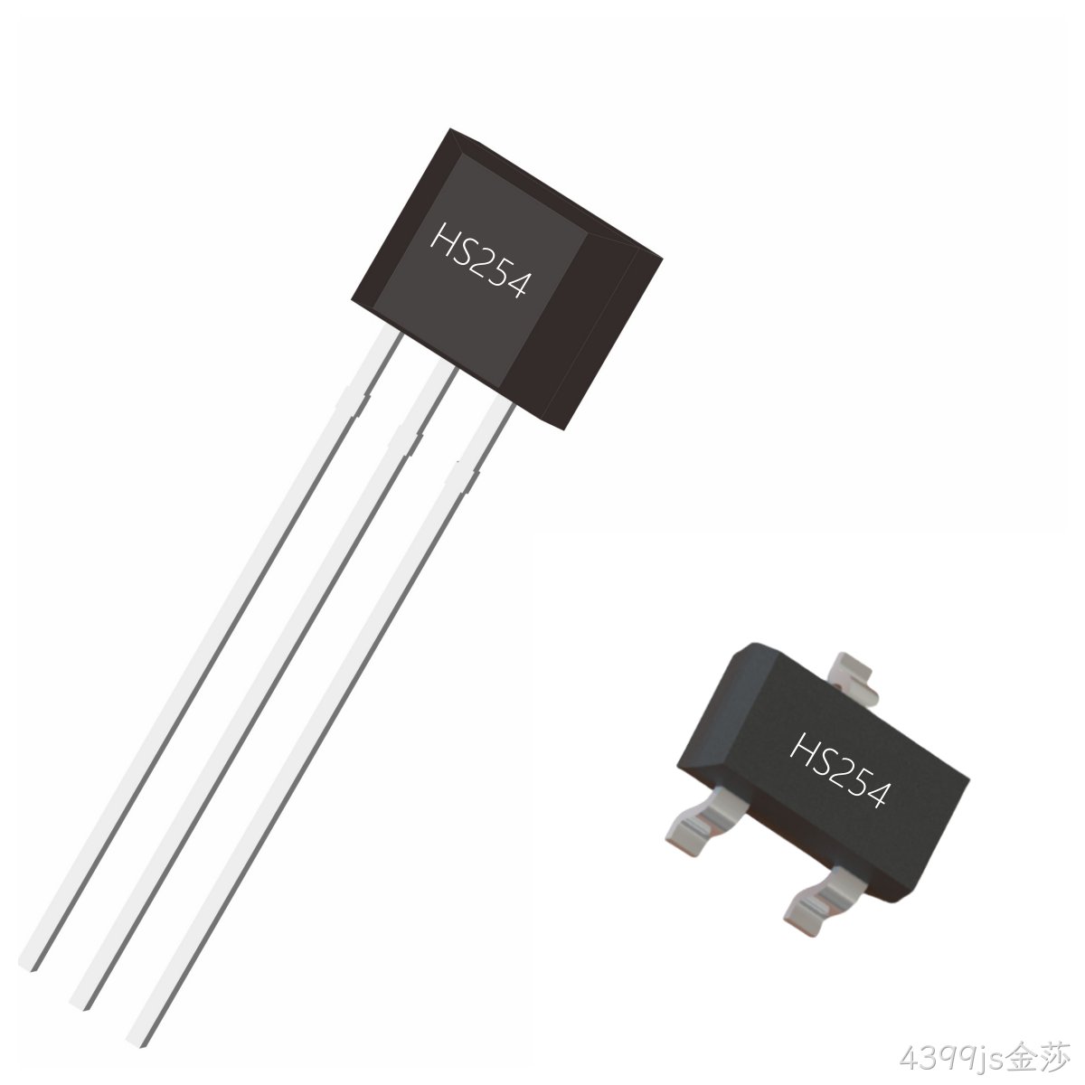 HS254单极低功耗玩具用霍尔开关